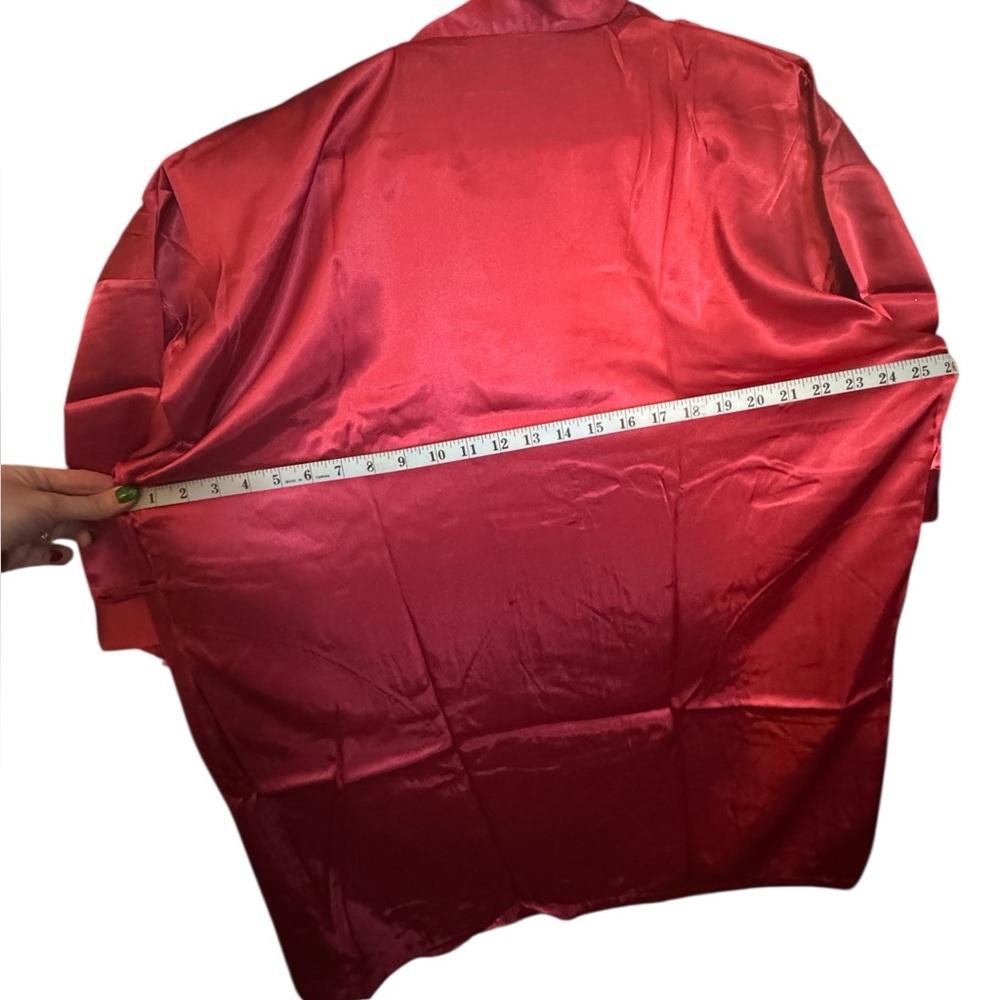 Intimo Luxurious Roseberry Satin Robe - Picture 10 of 12